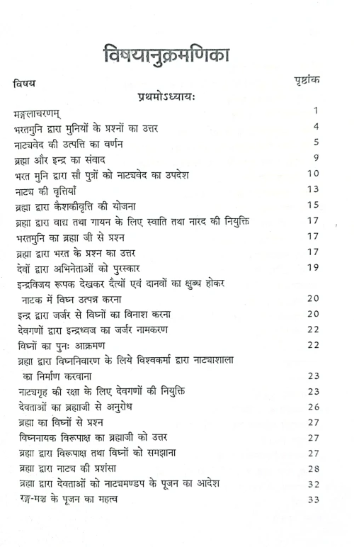 Natyashastra chapter ( Ist, IInd, & VI th )